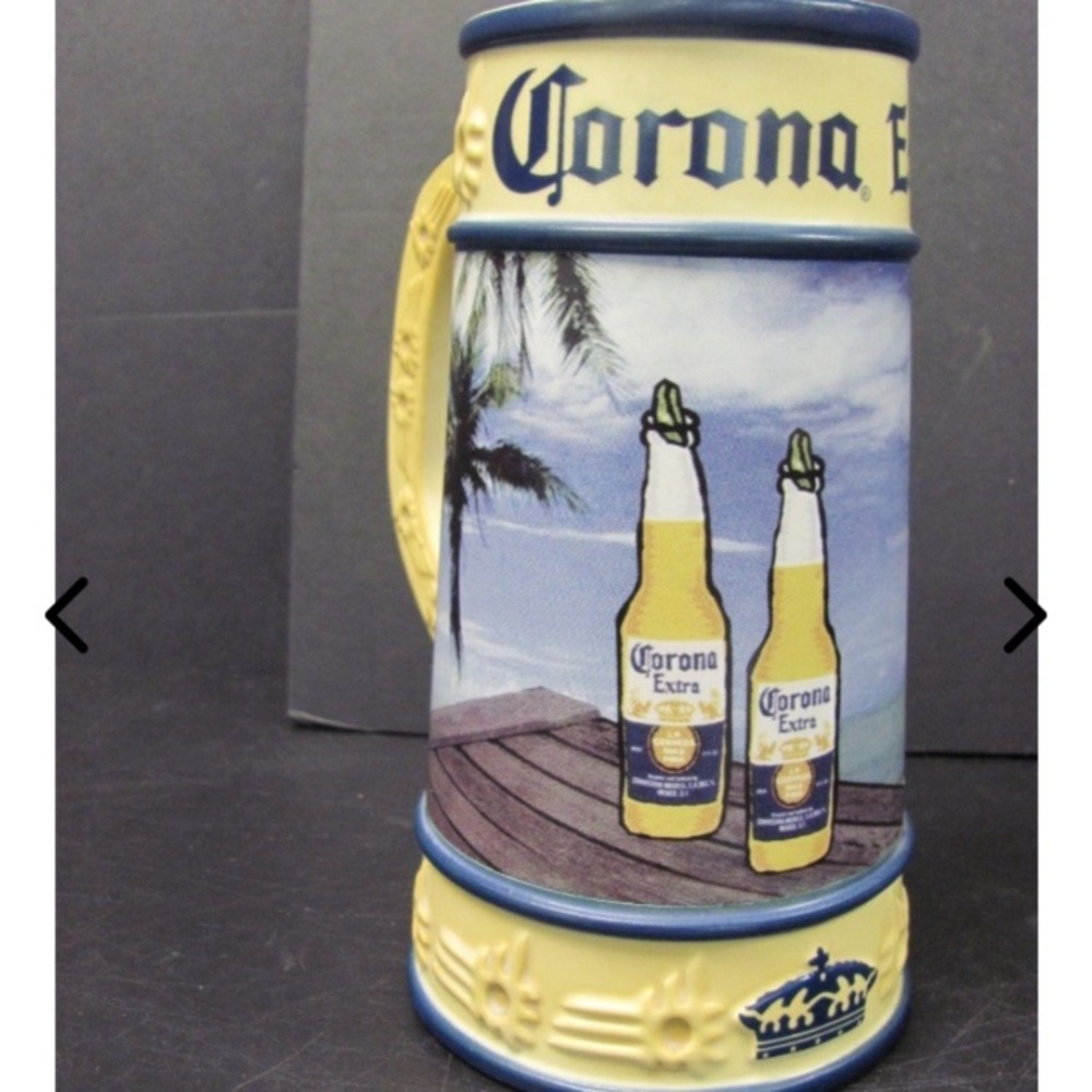 Corona Extra Collector Stein with Blue Logo